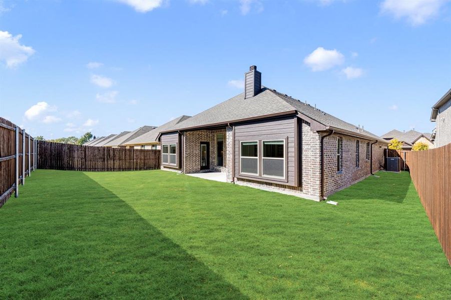 Exterior details and patio area of a home in Ridge Ranch Classic 50, Mesquite (Image 28). Exterior details and patio area of a home in Ridge Ranch Classic 50, Mesquite (Image 28).