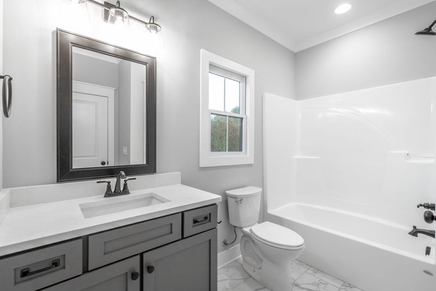 Furnished interior view inside a new home in Creekside, Cleveland (Image 16).