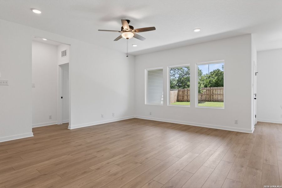 Spacious, unfurnished interior of a new home in The Wilder, Adkins (Image 13). Spacious, unfurnished interior of a new home in The Wilder, Adkins (Image 13).