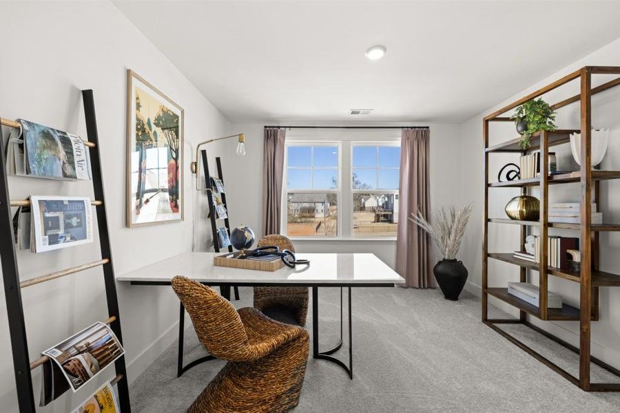 Furnished interior view inside a new home in Wellington Estates, Madison (Image 20). Furnished interior view inside a new home in Wellington Estates, Madison (Image 20).