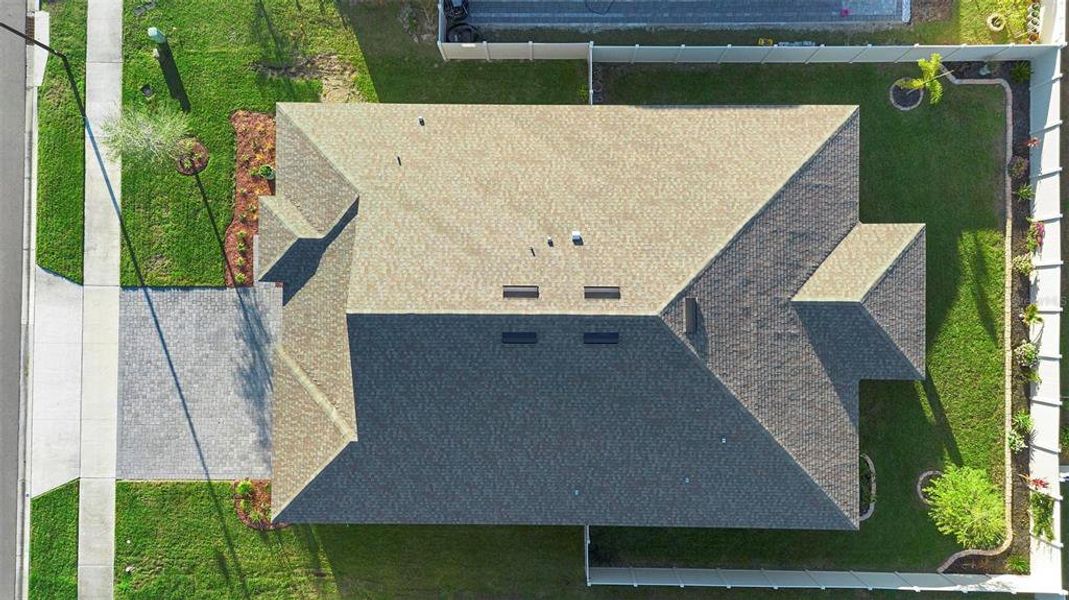 Front exterior of a new home in Addison Landing, Deland, FL, highlighting curb appeal (Image 27).