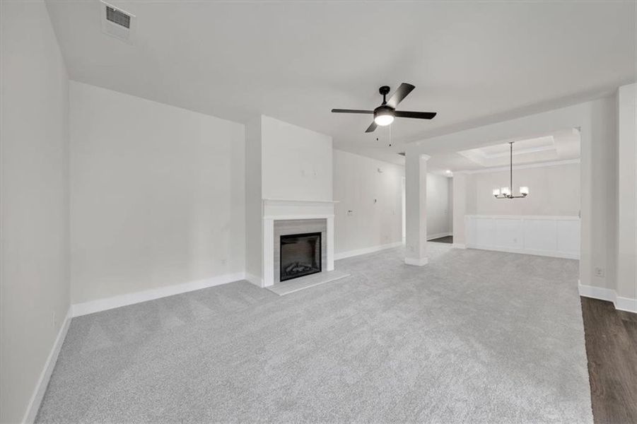 Spacious, unfurnished interior of a new home in Canterbury Villas, Carrollton (Image 15).