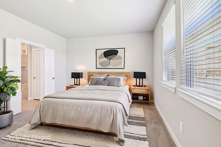 Photo is not of the actual home, but is an inspirational photo of builder’s model home and may depict options, furnishings, and/or decorator features that are not included