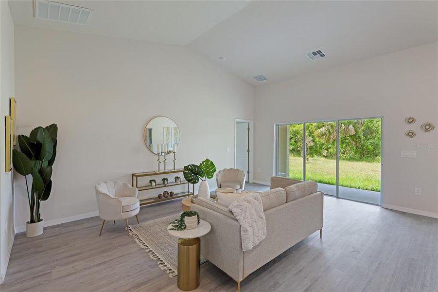Furnished interior view inside a new home in , North Port (Image 26).