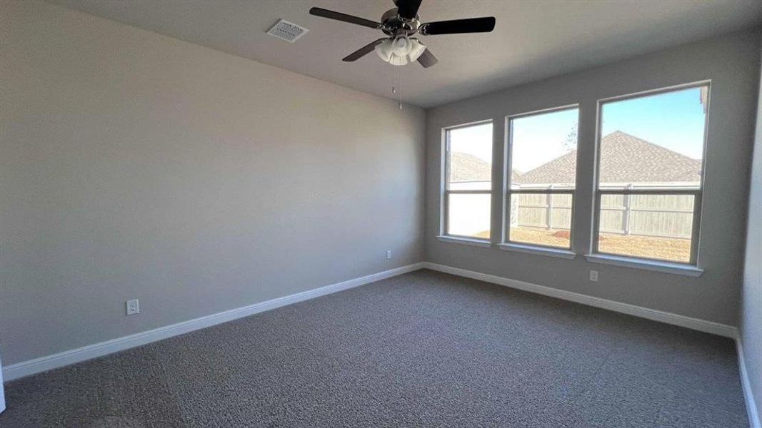 Spacious, unfurnished interior of a new home in Pecan Square, Northlake (Image 13). Spacious, unfurnished interior of a new home in Pecan Square, Northlake (Image 13).