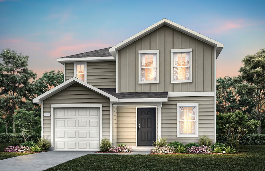 Representative exterior photo of a completed home built from the Hastings by Centex in Ashford Crossing, Princeton, TX (Image 9).