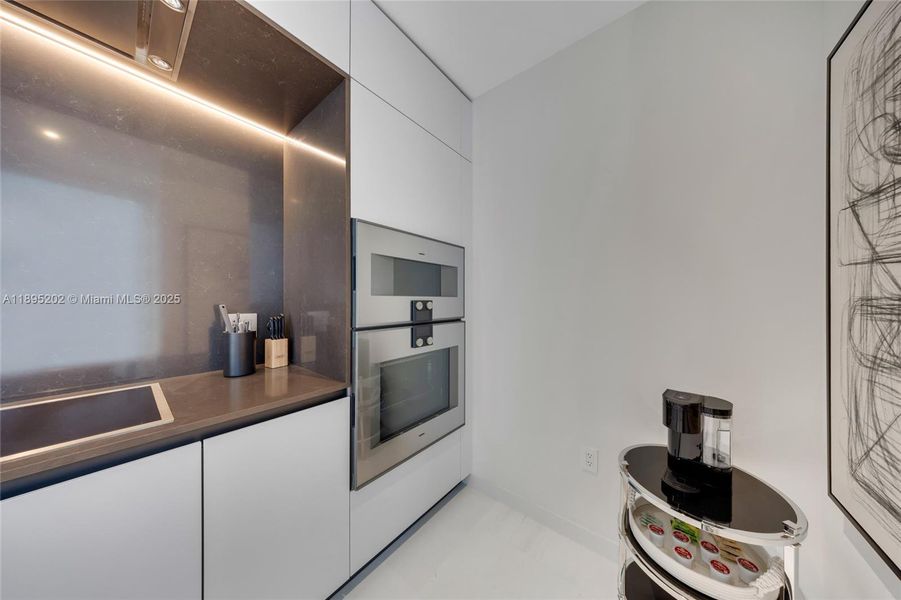 Furnished interior view inside a new home in Aston Martin Residences, Miami (Image 31).