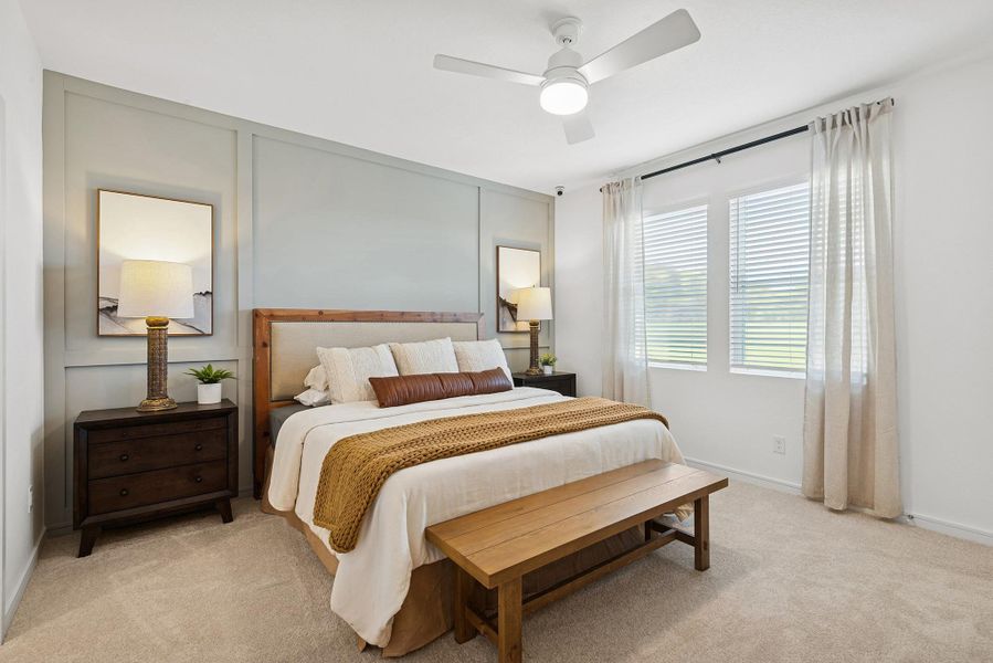 Private primary suite (*Photo not of actual home and used for illustration purposes only.)