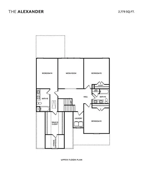 2D floor plan layout of this home in , Buford, GA (Image 3). 2D floor plan layout of this home in , Buford, GA (Image 3).