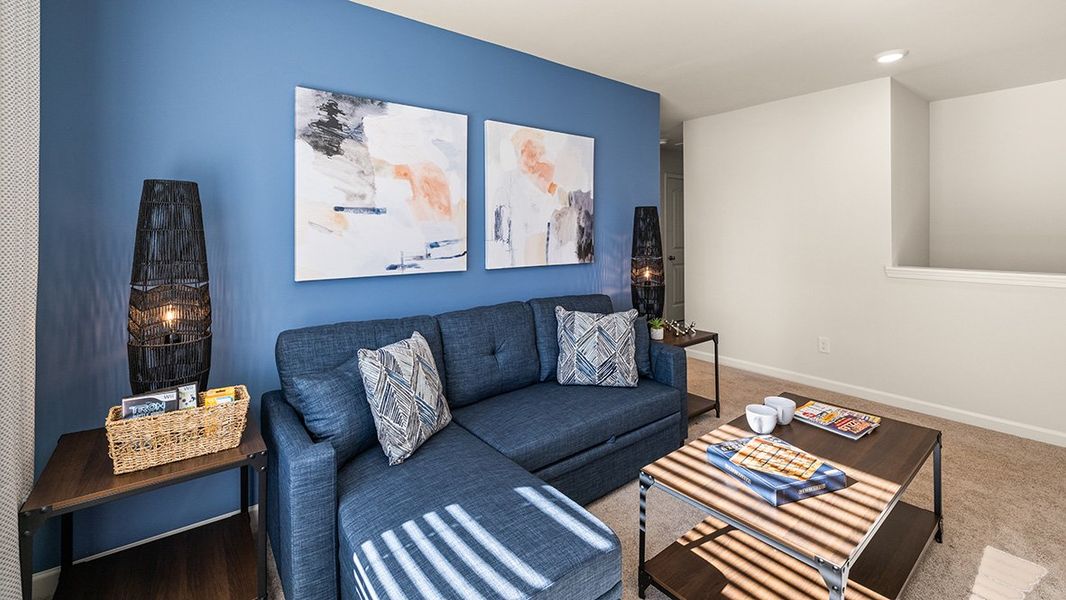 Furnished interior view inside a new home in Thompson Ridge, Dallas (Image 15).