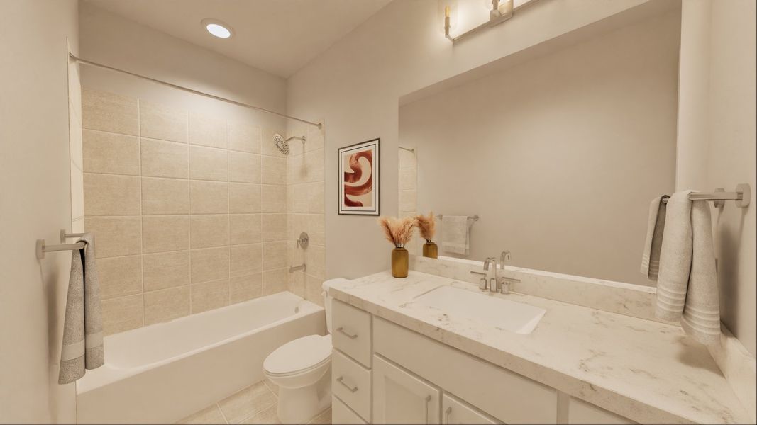 Representative furnished interior of a home built from the Juliana by New Home Co. in The Duets Collection at Novel, Austin (Image 15). Representative furnished interior of a home built from the Juliana by New Home Co. in The Duets Collection at Novel, Austin (Image 15).