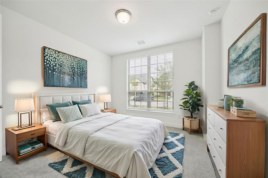 Furnished interior view inside a new home in , Prosper (Image 28). Furnished interior view inside a new home in , Prosper (Image 28).