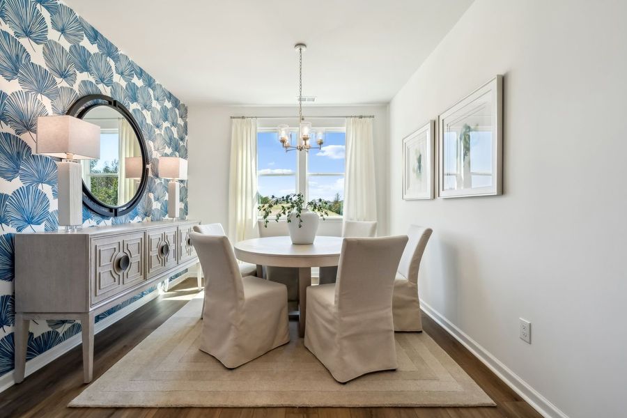 Representative furnished interior of a home built from the The Bancroft by Stanley Martin Homes in Green Tree Place, Anderson (Image 8).