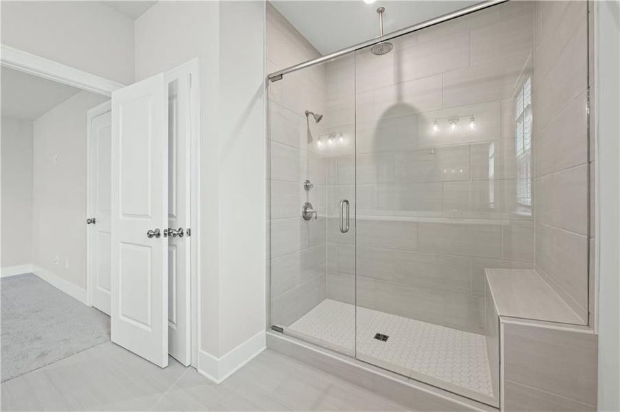 Furnished interior view inside a new home in Altus at The Quarter, Atlanta (Image 3).