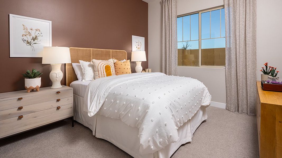 Furnished interior view inside a new home in Legado, Queen Creek (Image 11).