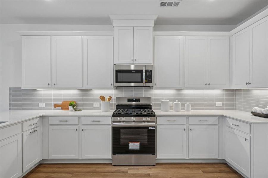 No shortage of space, storage or style in this dream kitchen! No shortage of space, storage or style in this dream kitchen!
