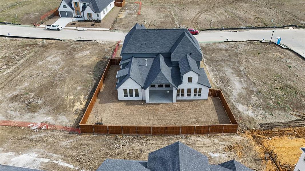 In-progress construction of a new home in , Prosper, TX (Image 39). In-progress construction of a new home in , Prosper, TX (Image 39).