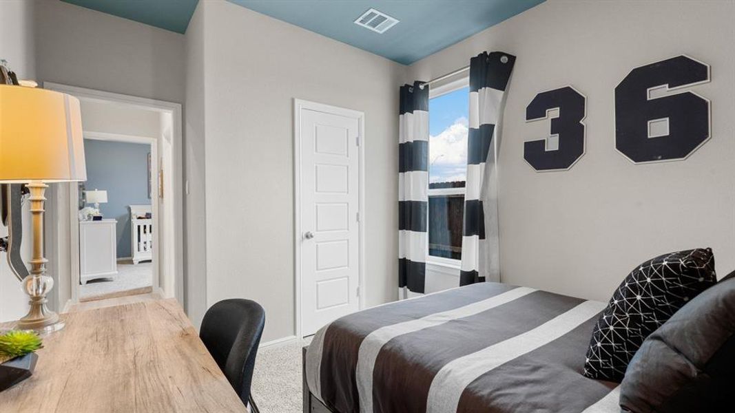 Furnished interior view inside a new home in Orchard Village, Fort Worth (Image 27).