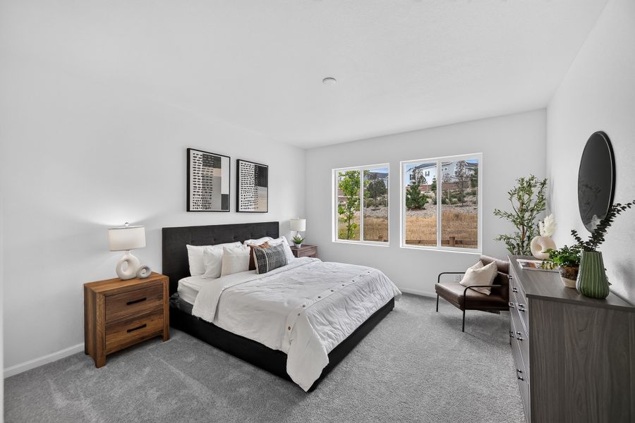 Furnished interior view inside a new home in Trailstone, Arvada (Image 15).