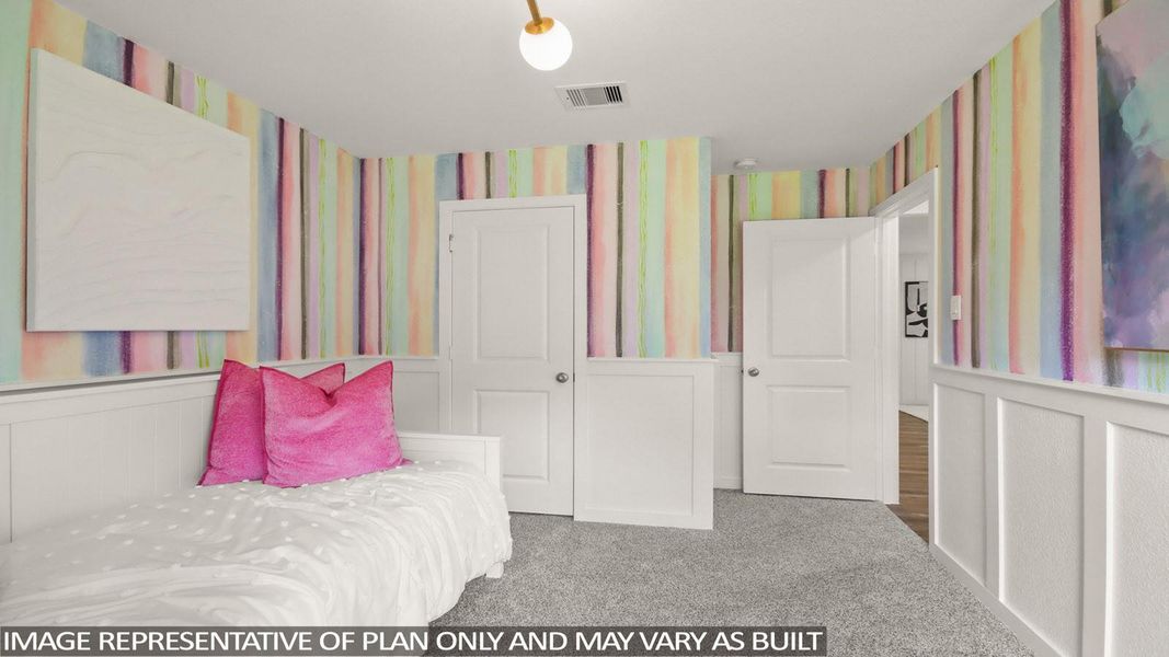 Furnished interior view inside a new home in Silverthorne, Conroe (Image 25).