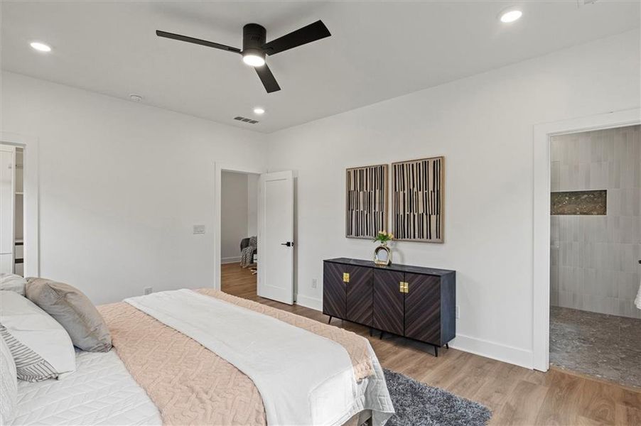 Furnished interior view inside a new home in , Atlanta (Image 31). Furnished interior view inside a new home in , Atlanta (Image 31).