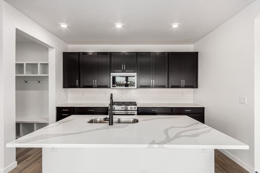 Furnished interior view inside a new home in Arras Park, Thornton (Image 6).