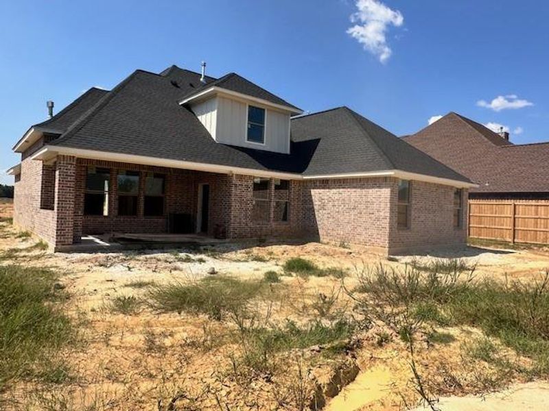 Exterior details and patio area of a home in , Lumberton (Image 3). Exterior details and patio area of a home in , Lumberton (Image 3).