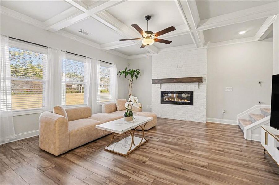 Furnished interior view inside a new home in Westgate Estates, Loganville (Image 5). Furnished interior view inside a new home in Westgate Estates, Loganville (Image 5).