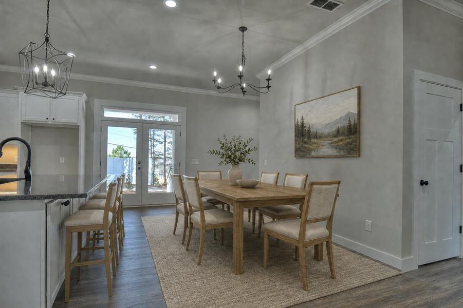Furnished interior view inside a new home in , Ellijay (Image 9). Furnished interior view inside a new home in , Ellijay (Image 9).