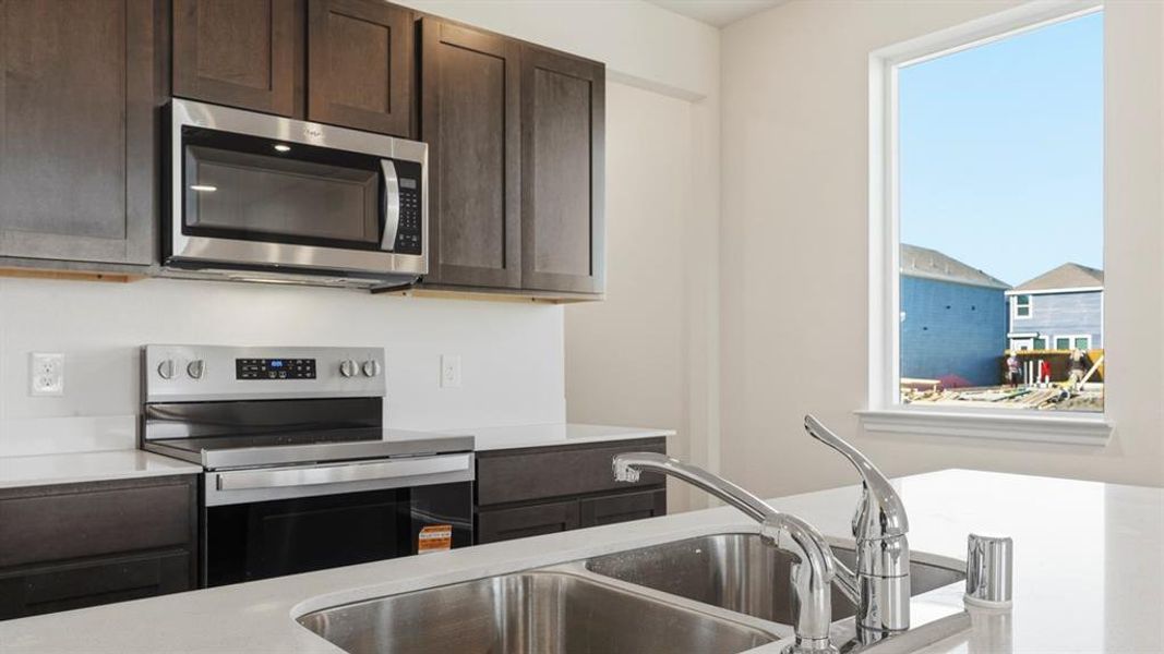 Furnished interior view inside a new home in Arbor Trails South, Princeton (Image 8).