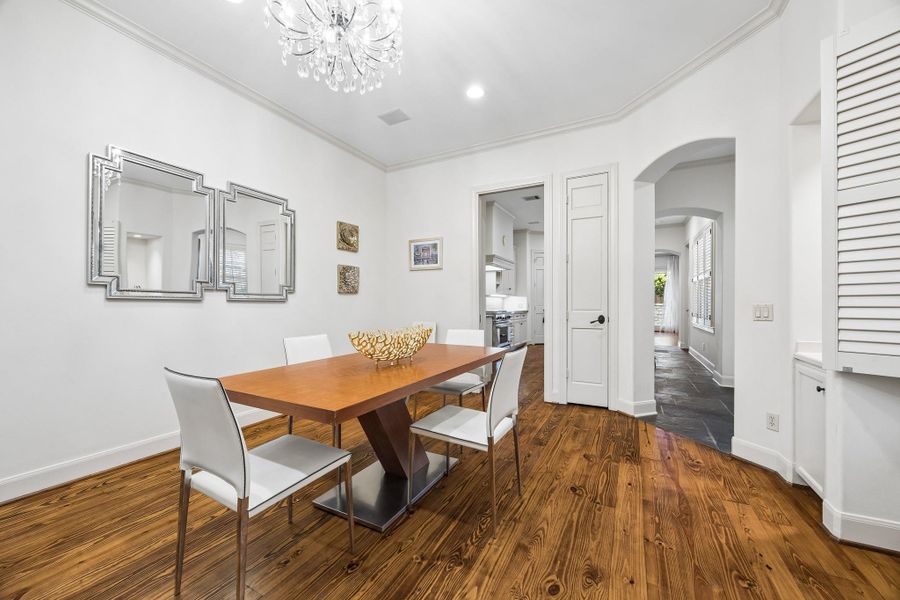 Furnished interior view inside a new home in , Houston (Image 5).