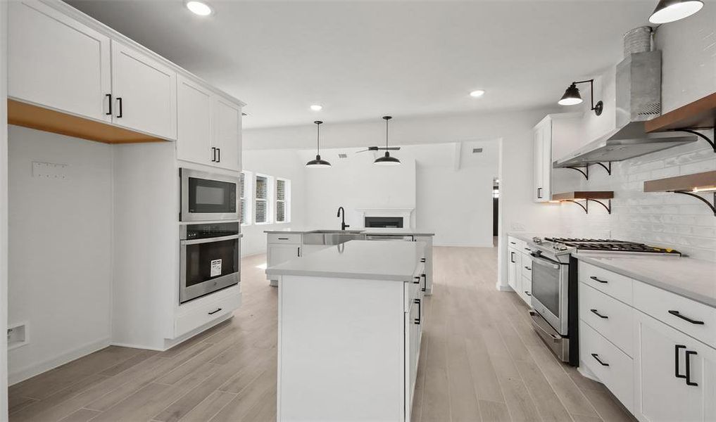 Lovely kitchen with island