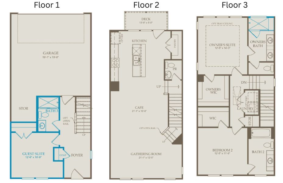 2D floor plan layout of this home in Everton, Durham, NC (Image 4).
