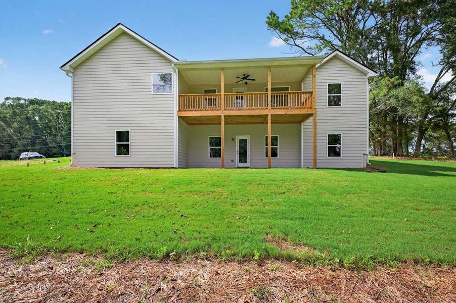 Exterior details and patio area of a home in , Winder (Image 20).