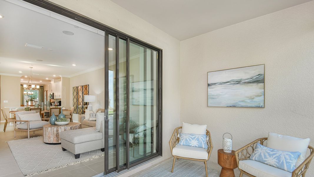 Representative furnished interior of a home built from the Avanti VII by Taylor Morrison in Bella Via, Port Charlotte (Image 11).