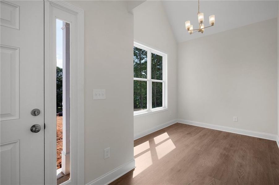 Spacious, unfurnished interior of a new home in , Calhoun (Image 22).