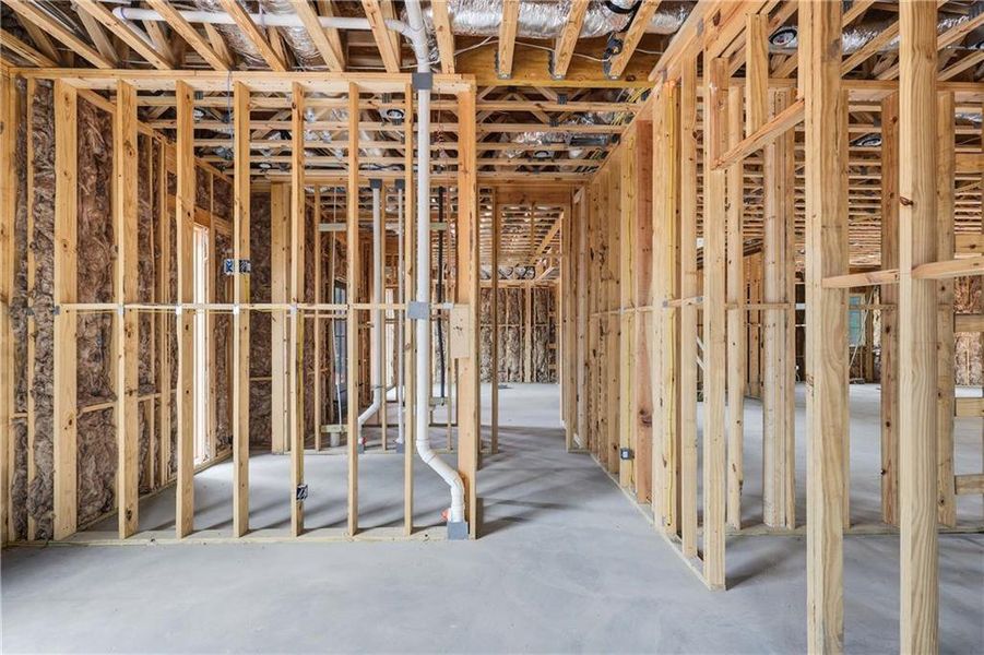 In-progress construction of a new home in , Atlanta, GA (Image 13).