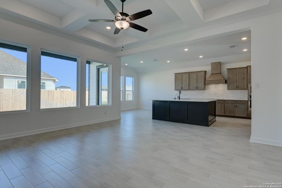 Spacious, unfurnished interior of a new home in The Heritage at Saddlebrook Ranch 70's, Schertz (Image 34). Spacious, unfurnished interior of a new home in The Heritage at Saddlebrook Ranch 70's, Schertz (Image 34).