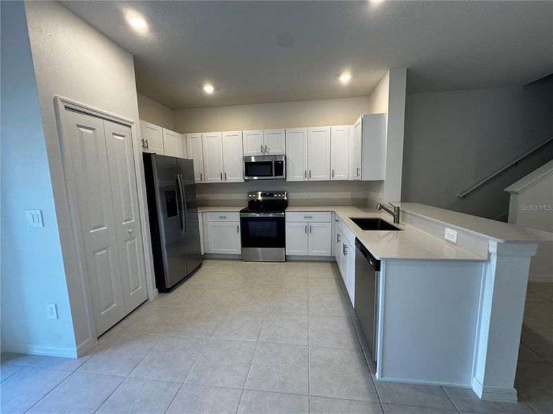 Furnished interior view inside a new home in , San Antonio (Image 6).