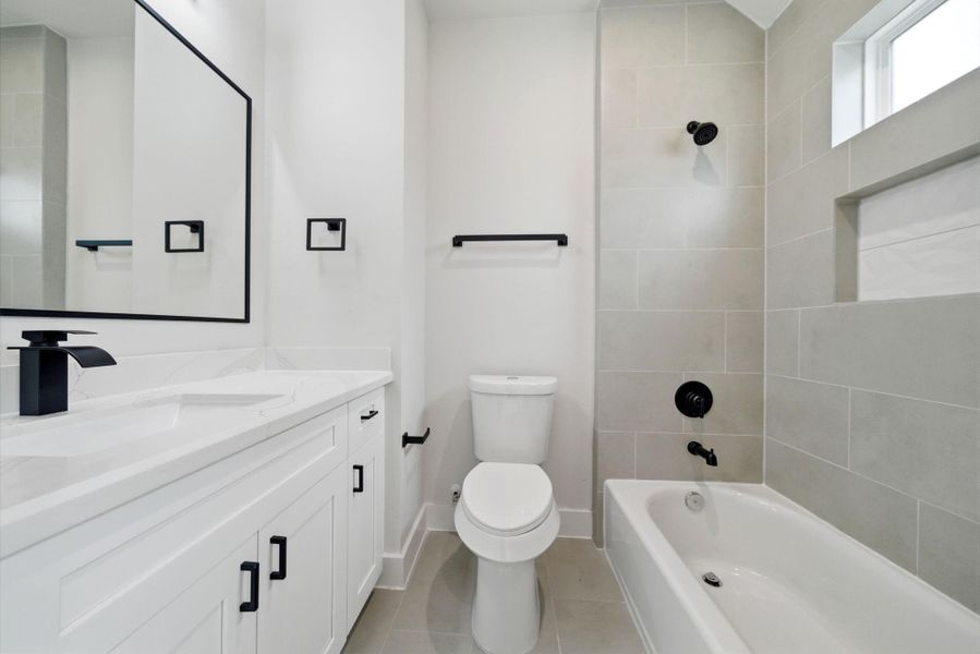 Furnished interior view inside a new home in , Houston (Image 11).