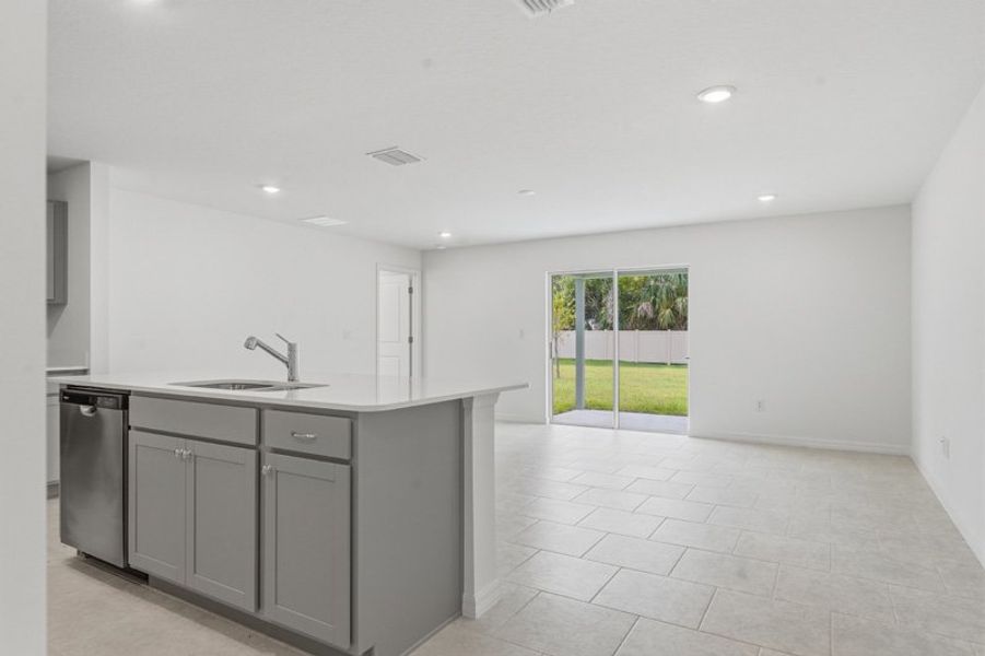 Furnished interior view inside a new home in Richmond Cove, Palm Bay (Image 19). Furnished interior view inside a new home in Richmond Cove, Palm Bay (Image 19).