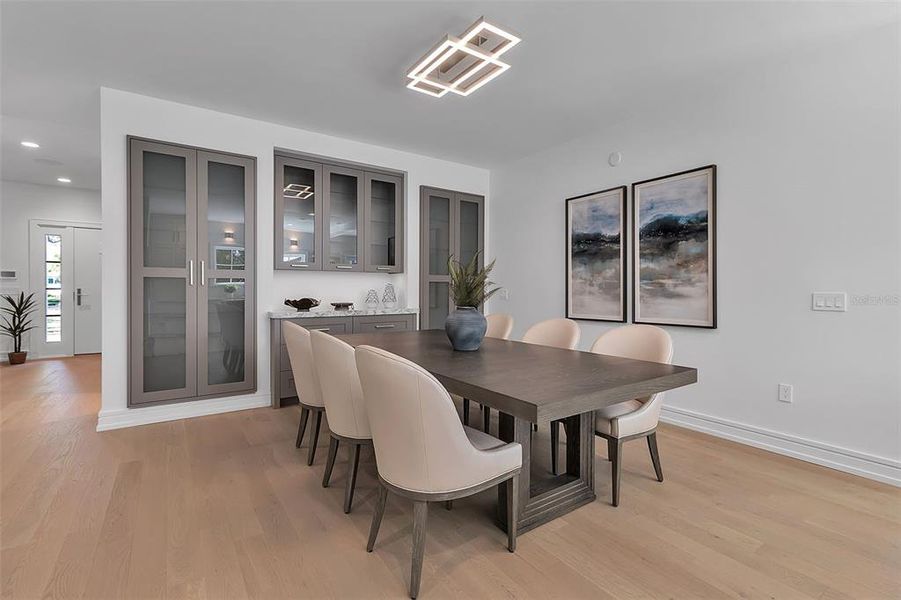 Furnished interior view inside a new home in , Sarasota (Image 15).