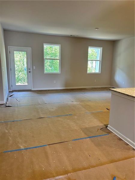 In-progress construction of a new home in Villages at Cedar Hill, Dallas, GA (Image 27).