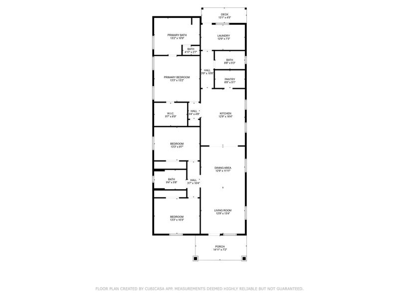 2D floor plan layout of this home in , Houston, TX (Image 3).