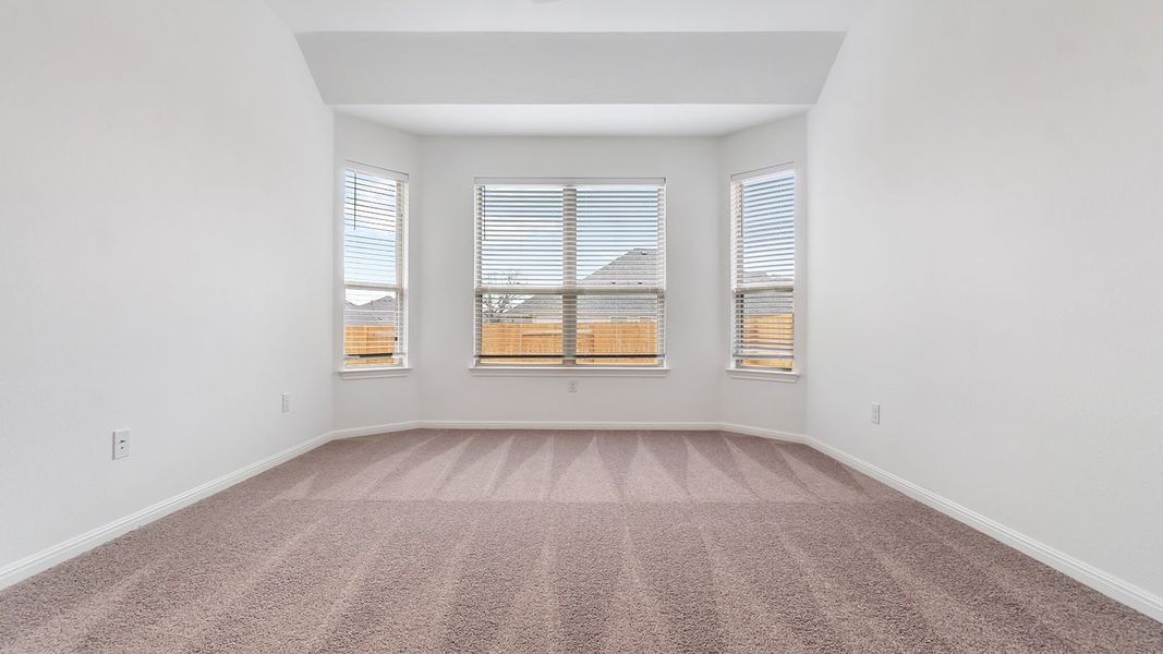 Representative unfurnished interior of a home built from the Thornton by Ashton Woods in Lagos Reserve, Manor (Image 12). Representative unfurnished interior of a home built from the Thornton by Ashton Woods in Lagos Reserve, Manor (Image 12).