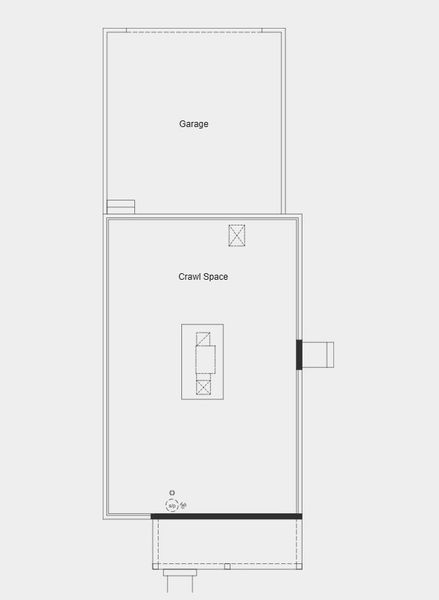 2D floor plan layout for the Plan 2088 by KB Home in Windler Wildflower, Aurora, CO (Image 3).