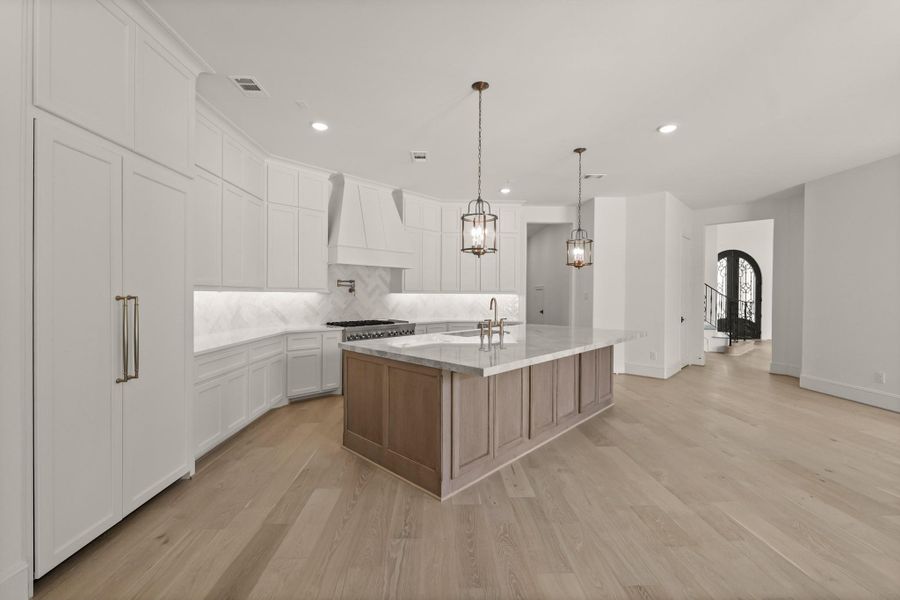 Furnished interior view inside a new home in The Park and The Reserve, Fulshear (Image 7).