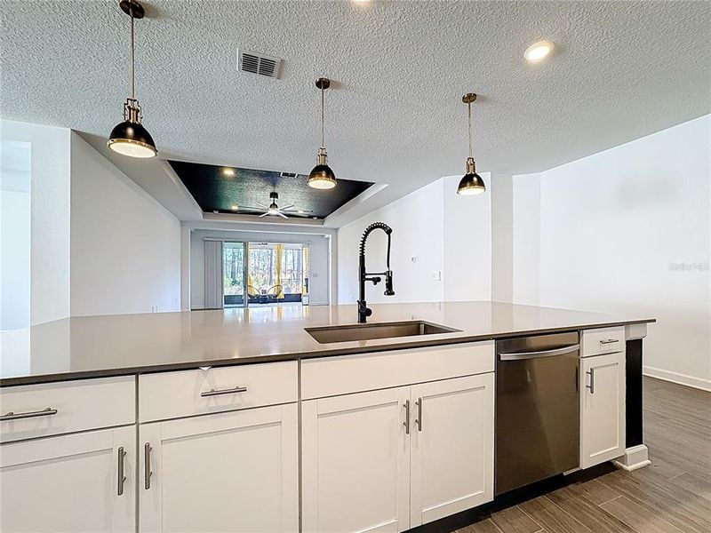 Furnished interior view inside a new home in Bridgewalk, St. Cloud (Image 7).