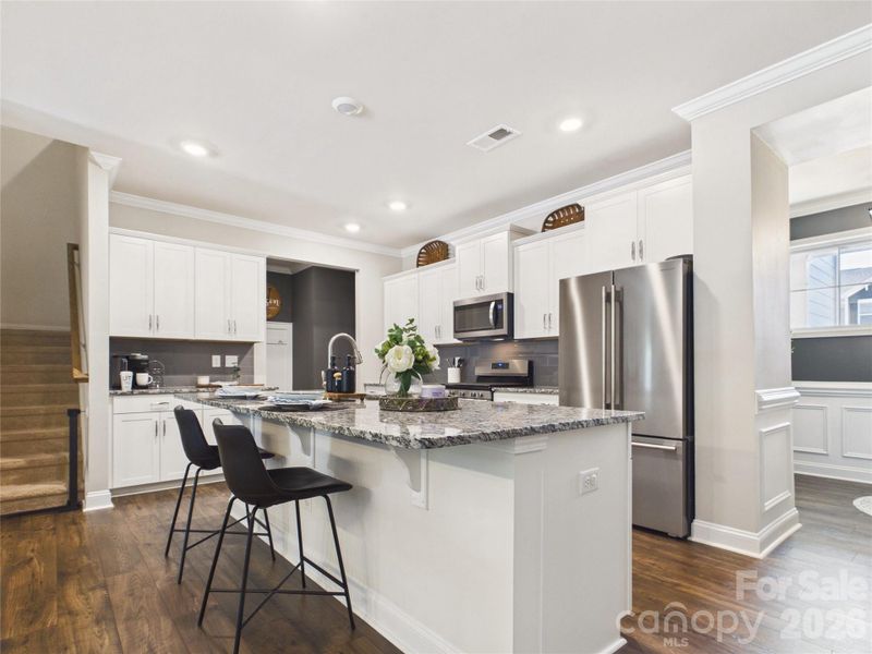 Furnished interior view inside a new home in , Sherrills Ford (Image 14).