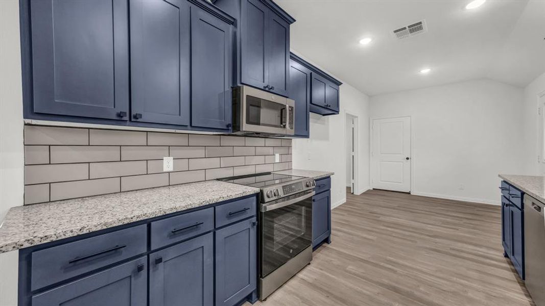 Furnished interior view inside a new home in , Poolville (Image 10).